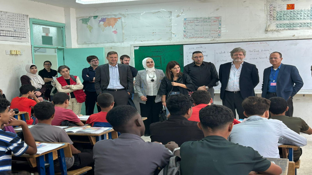 وزيرة الشباب والأطفال الإسبانية، سيرا عابد ريغو تزور الأونروا في الأردن وتؤكد دعم بلادها للاجئي فلسطين