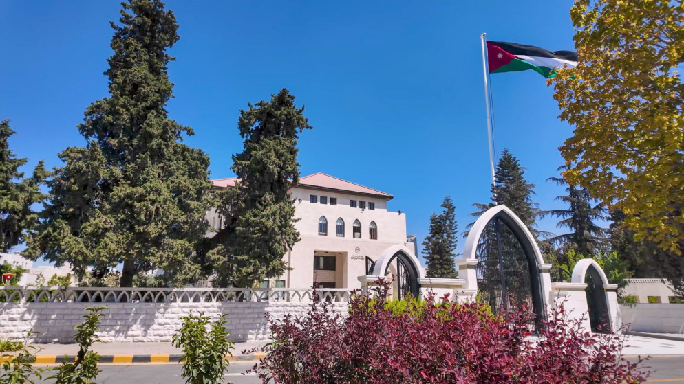 مبنى رئاسة الوزراء في محيط الدوار الرابع في عمّان. (رئاسة الوزراء)