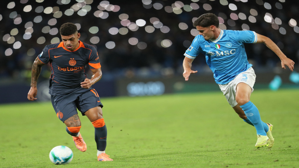 صورة من المباراة (أ ف ب)