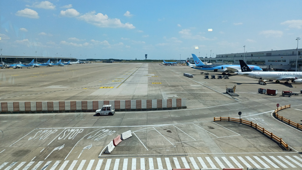 صورة أرشيفية لمطار بروكسل الدولي في بلجيكا. (المملكة)