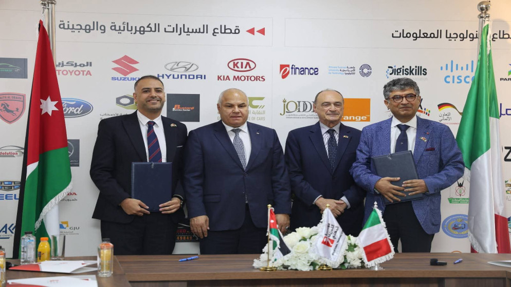 توقيع اتفاقية تعاون استراتيجي لتأهيل وتوظيف العمالة الأردنية في سوق العمل الإيطالي.