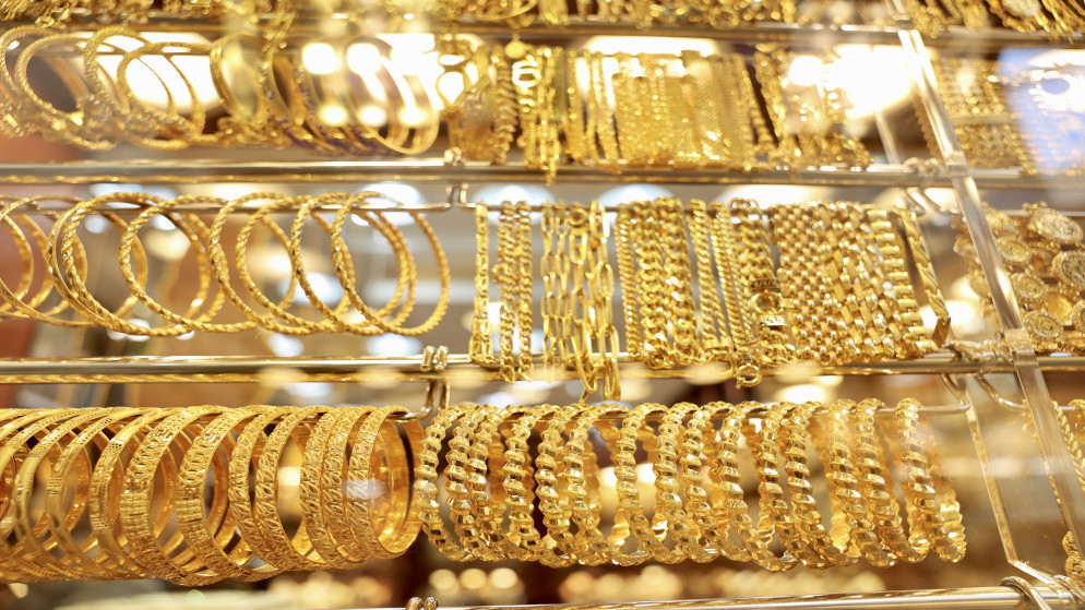 محل لبيع وشراء الذهب في عمّان. (المملكة)