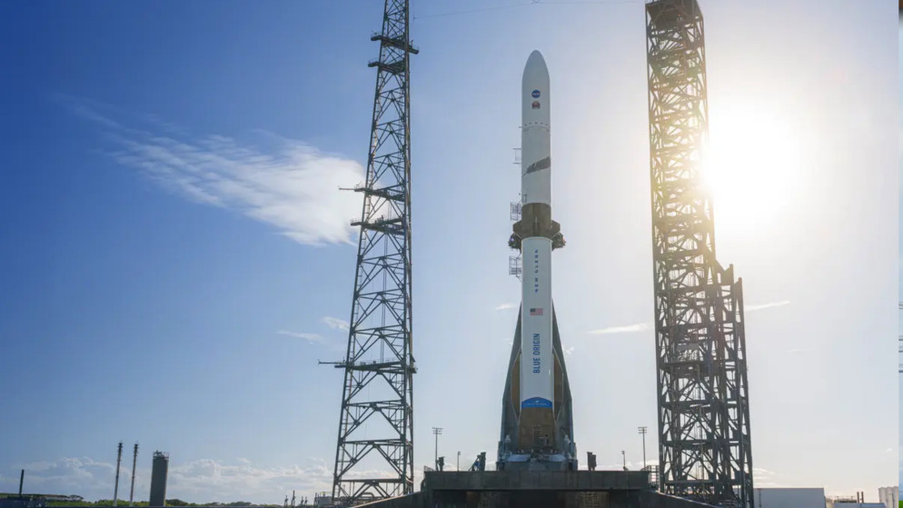 صاروخ تابع لشركة "بلو أوريجن".