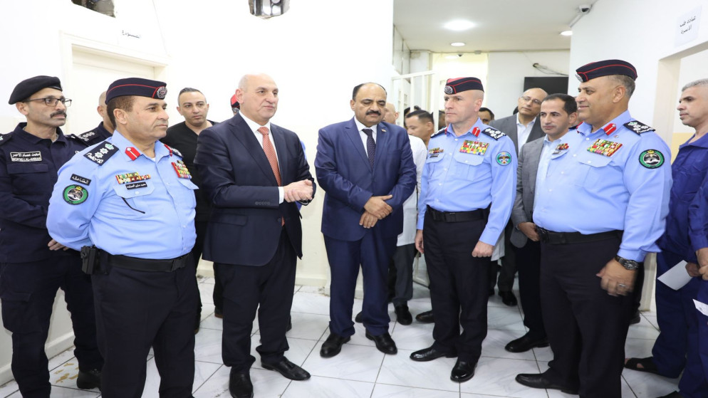 الأمن يُطلق مشروع حوسبة العيادات الطبية في مركز إصلاح وتأهيل الجويدة.