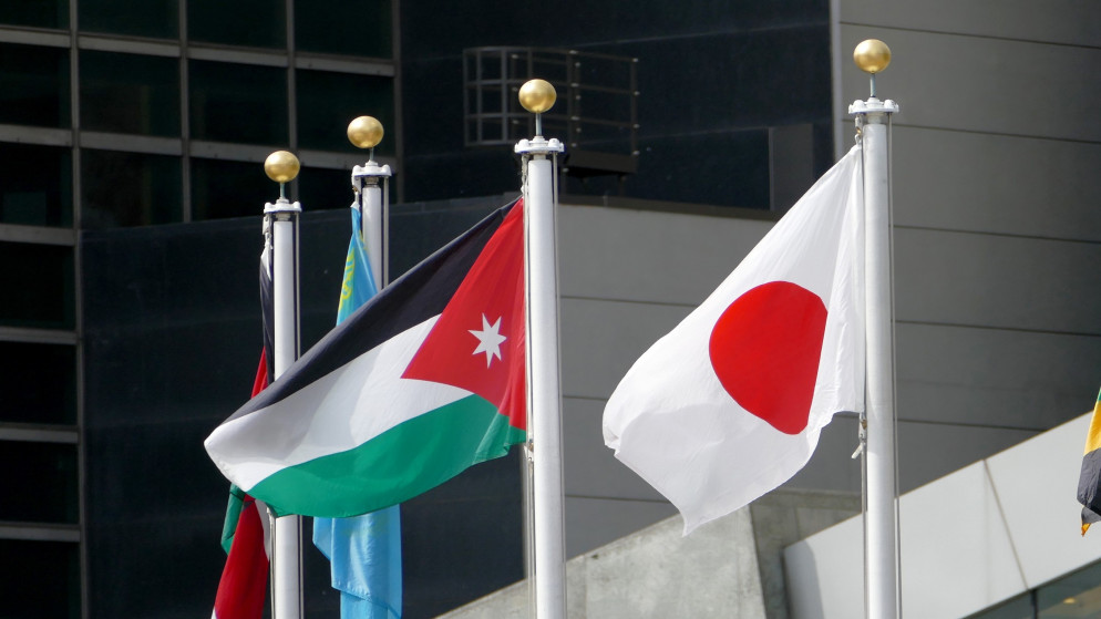 علما الأردن واليابان. (istockphoto)