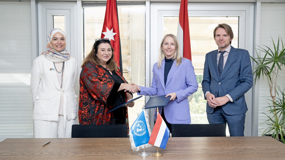 اتفاقية جديدة لتعزيز صمود المدن الأردنية في وجه الفيضانات بين موئل الأمم المتحدة والسفارة الهولندية