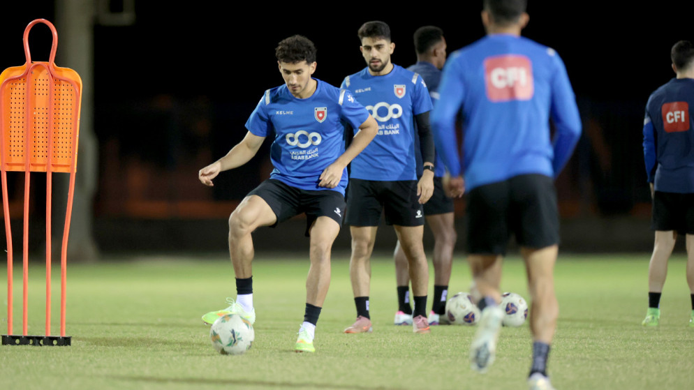 منتخب النشامى ينهي تحضيراته لمواجهة تونس وديا.