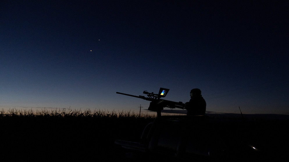 جندي أوكراني. (رويترز)