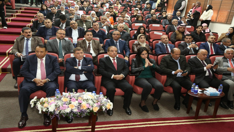 العين حسين الحواتمة يرعى احتفال جامعة الزيتونة بيوم الوفاء والبيعة