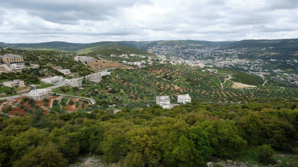 منظر عام من عجلون. (shutterstock)