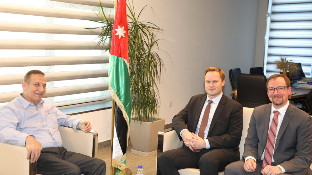 وزير الزراعة صائب الخريسات يلتقي مدير بنك الإعمار الألماني ووفدا مرافقا