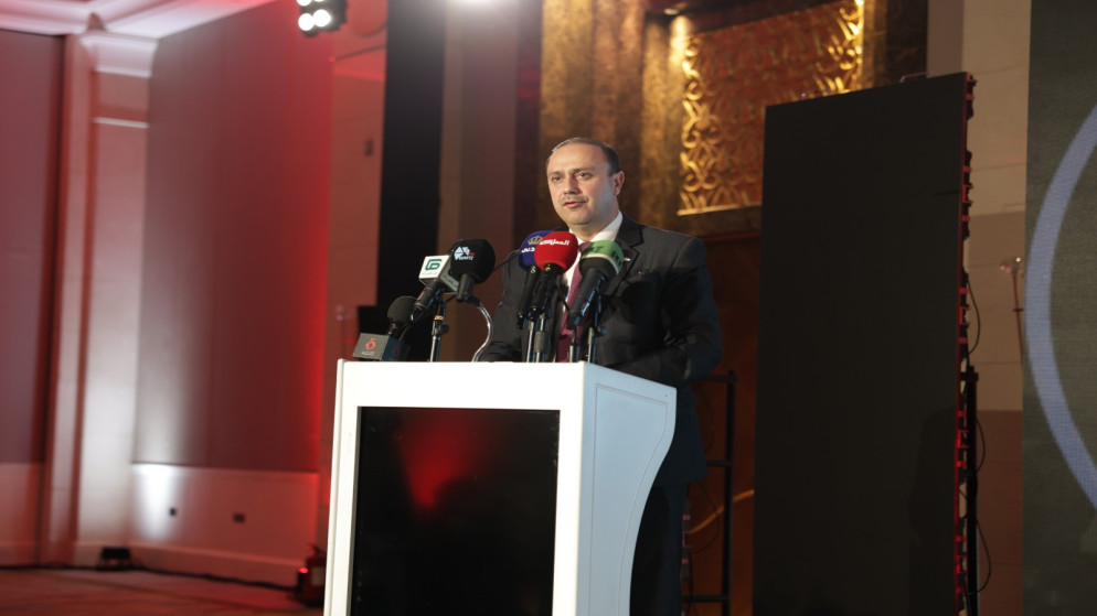 وزير الاتصال الحكومي والناطق باسم الحكومة، محمد المومني خلال قمة آيكون لصناعة المحتوى والإعلام