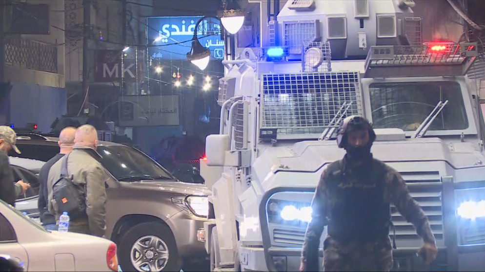 صورة من موقع مداهمة الرمثا. (المملكة)