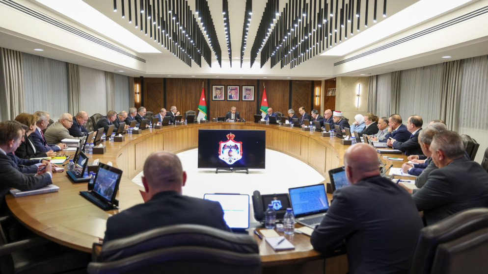 جلسة مجلس الوزراء برئاسة جعفر حسان. (رئاسة الوزراء)