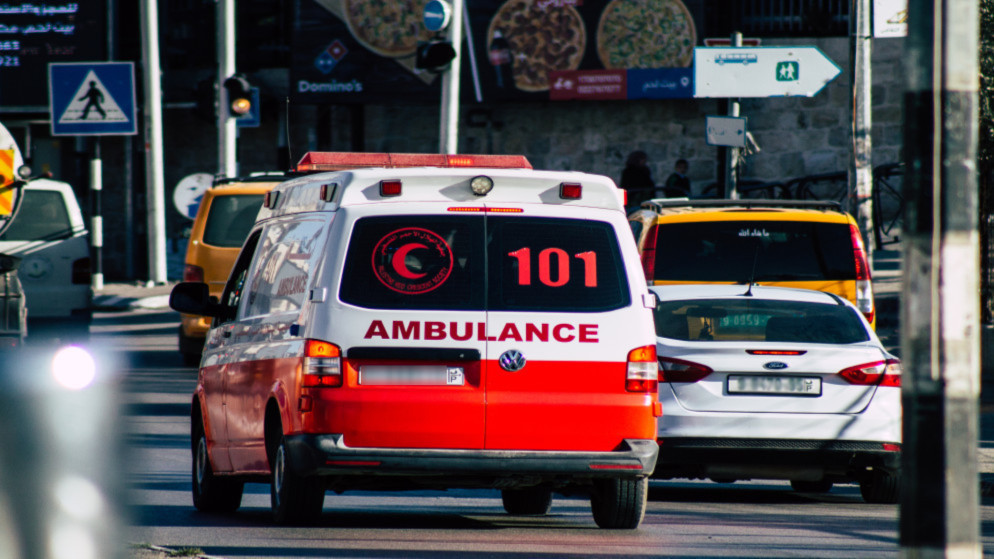 سيارة إسعاف فلسطينية. (istockphoto)