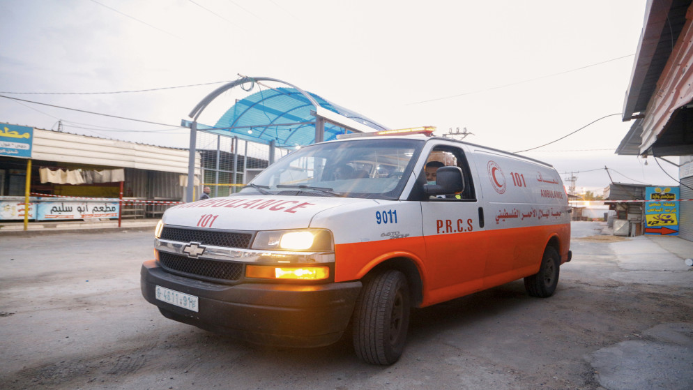 سيارة إسعاف فلسطينية. (istockphoto)