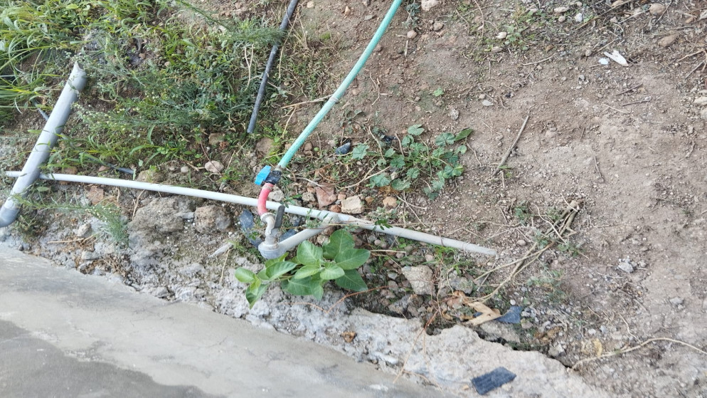 جانب من المضبوطات. (وزارة المياه والري)