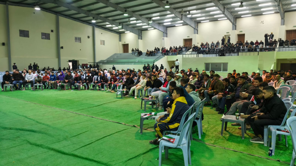 جماهير أردنية تؤازر منتخب "النشامى" من عمّان