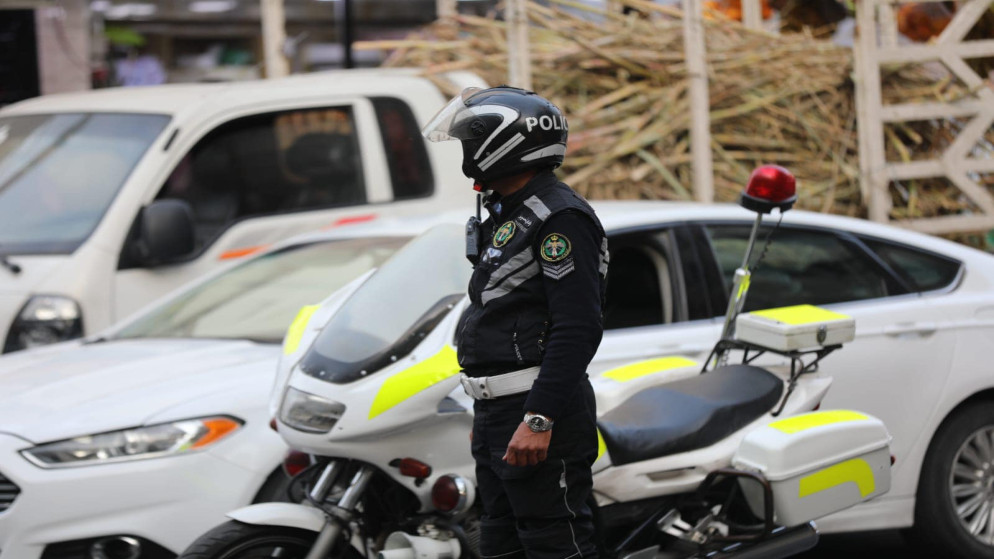 مركبات تابعة لمديرية الأمن العام