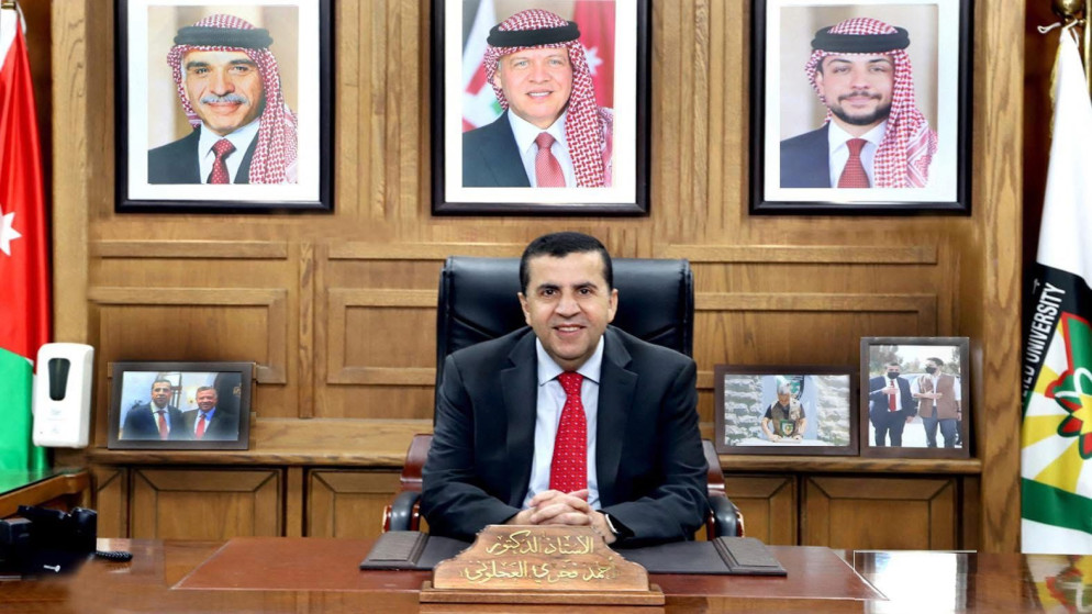 رئيس جامعة البلقاء التطبيقية أحمد فخري العجلوني.