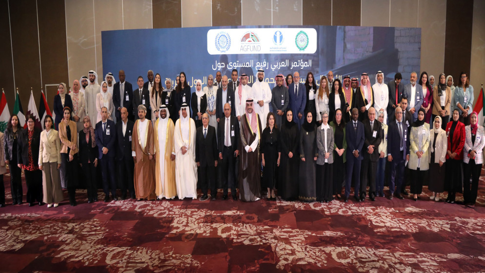 الأمين العام لوزارة العمل عبد الحليم دوجان خلال مشاركته في المؤتمر العربي في القاهرة بعنوان "عمل الأطفال وسياسات الحماية الاجتماعية في الدول العربية"