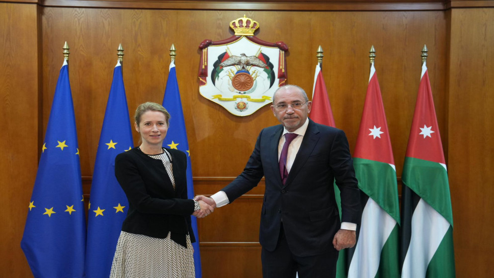 نائب رئيس الوزراء وزير الخارجية وشؤون المغتربين أيمن الصفدي يستقبل نائبة رئيسة المفوّضية الأوروبية والمُمثّلة العليا للاتحاد الأوروبي للشؤون الخارجية والسياسة الأمنية كايا كالاس