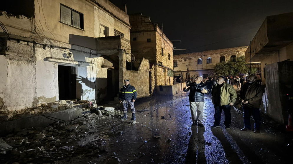 منزل آيل للسقوط في الأغوار الشمالية. (المملكة)