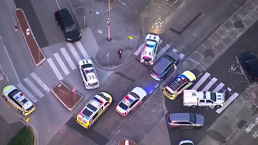 صورة من موقع الحادثة.