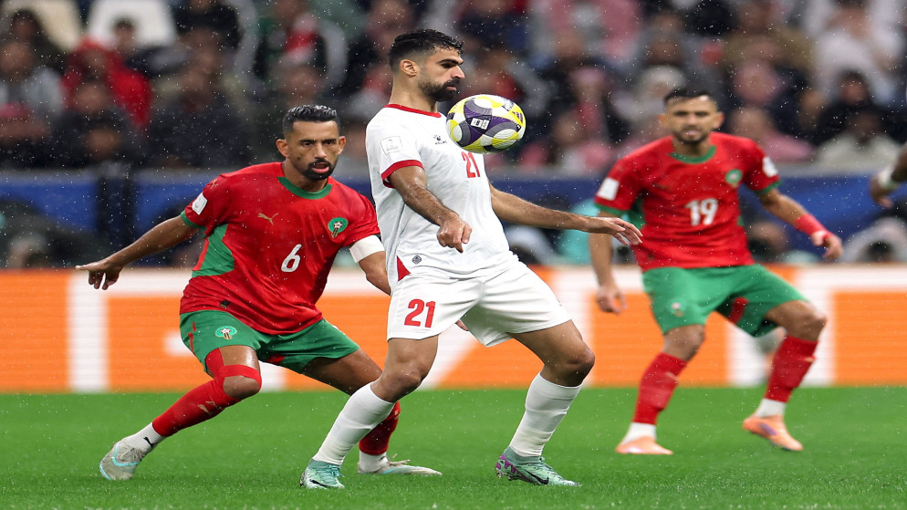 النشامى يحرزون هدف التعادل في مرمى المغرب #عاجل 