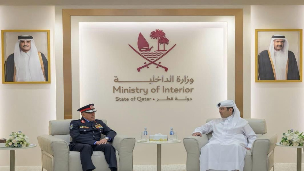 مدير الأمن العام يزور قطر ويلتقي وكيل وزارة الداخلية 