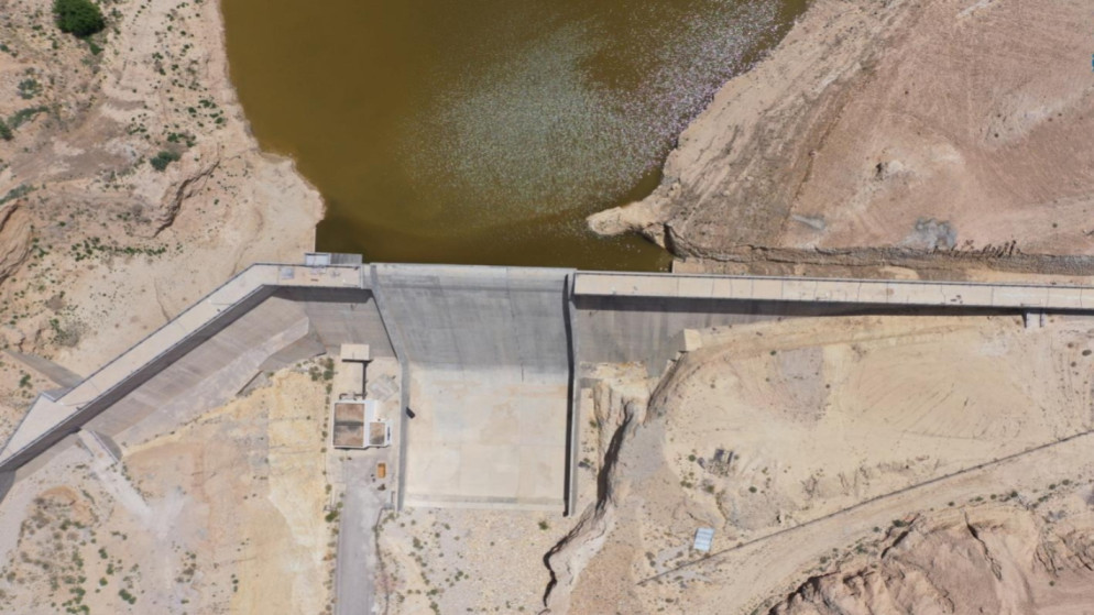 بدء فيضان سد وادي الكرك 