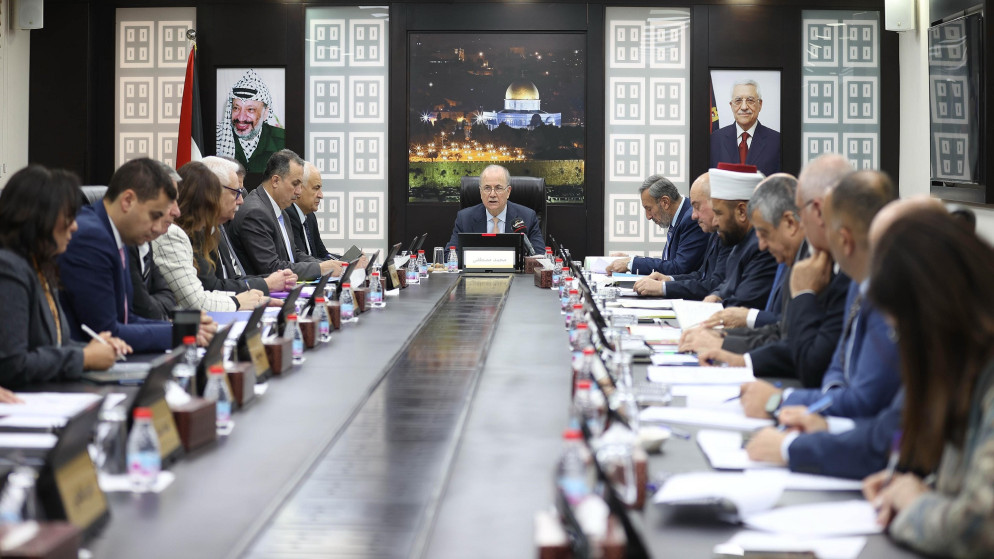 مجلس الوزراء الفلسطيني.(وفا)