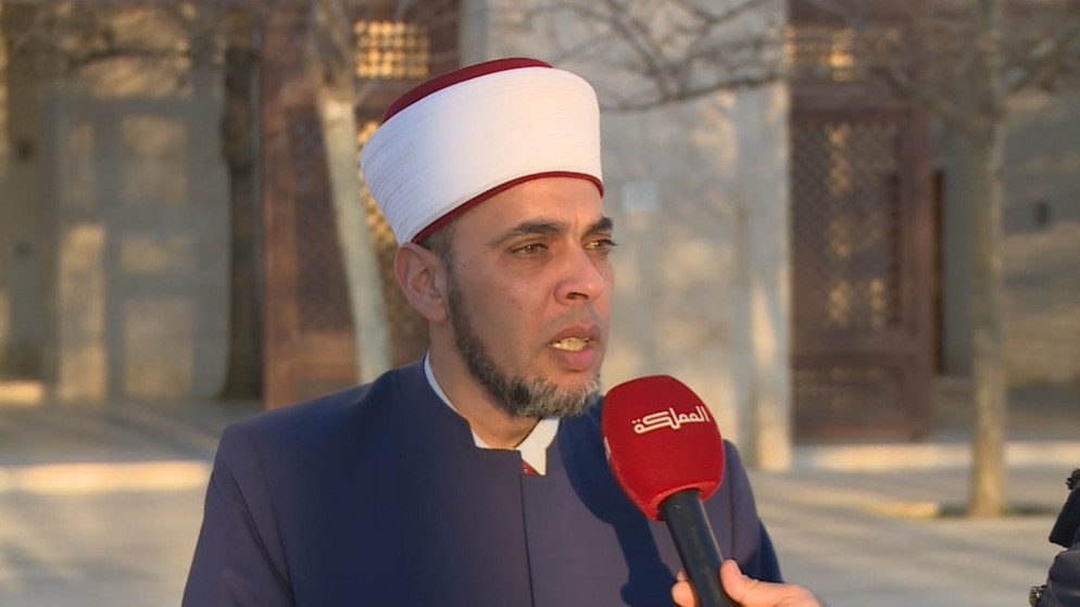 مدير العلاقات العامة في دائرة الإفتاء أحمد الحراسيس خلال حديثه لـ"المملكة".28/2/2025. (المملكة)