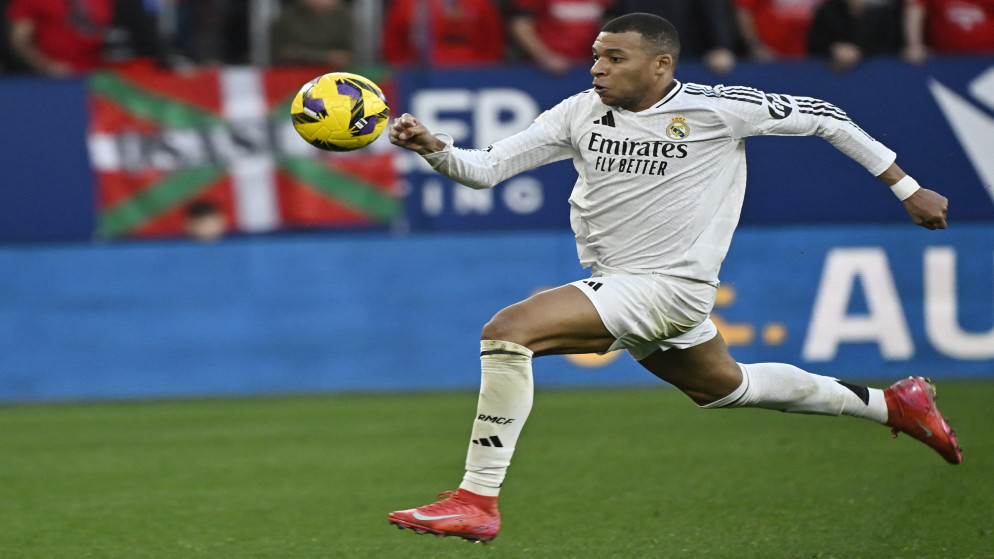 مهاجم ريال مدريد الفرنسي كيليان مبابي (أ ف ب)