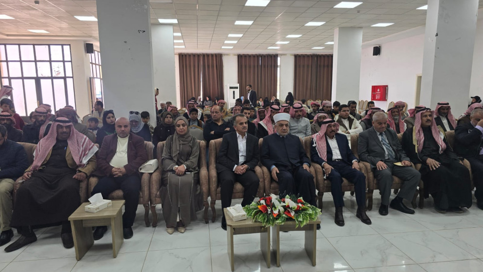 جانب من افتتاح وزارة الأوقاف لليوم الطبي واليوم الخيري في لواء الحسا وجرف الدراويش. (المملكة)