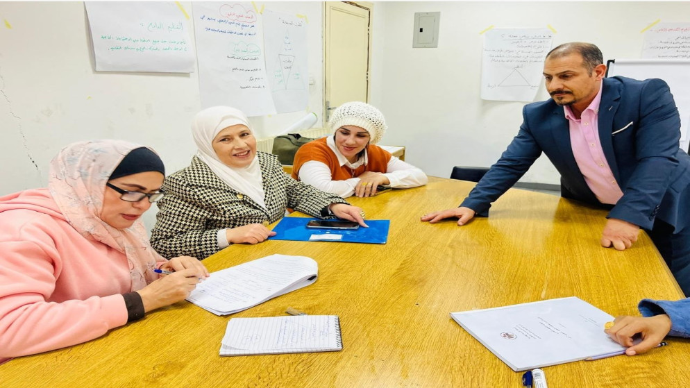 إطلاق برنامج "مهارات التّكيف النّفسي" في مدارس مخيمات اللّجوء السّوري. (أكاديمية الملكة رانيا لتدريب المعلمين)