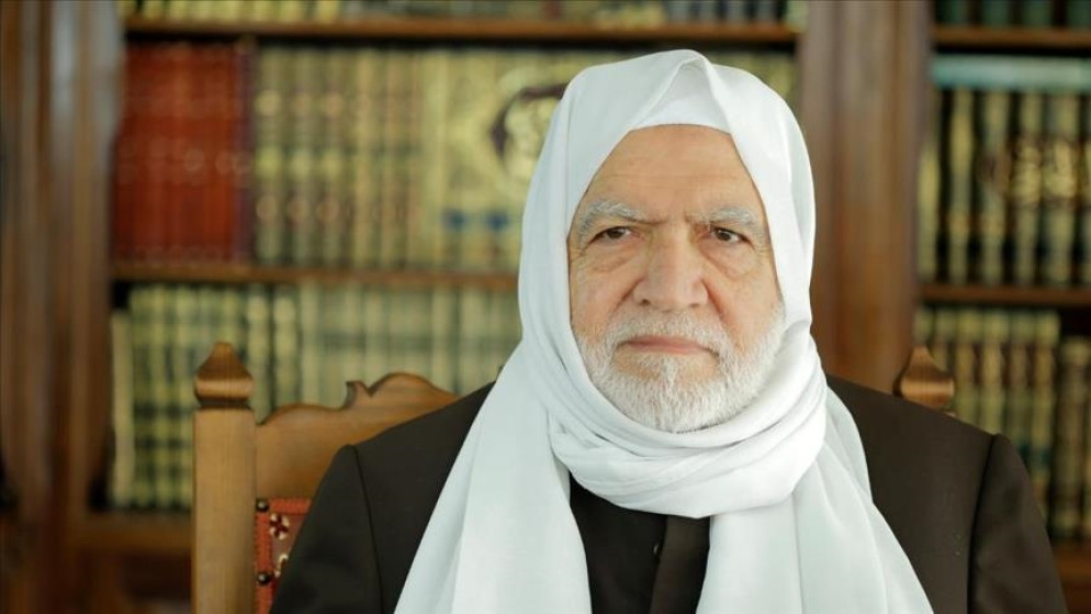الشيخ أسامة الرفاعي مفتي سوريا الجديد. (الأناضول)