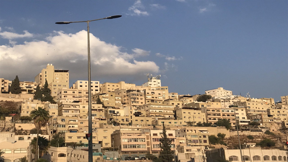 مبانٍ سكنية في العاصمة عمّان. (المملكة)