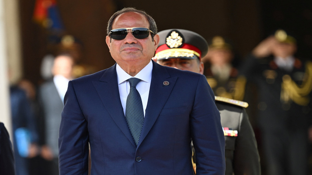 الرئيس المصري عبد الفتاح السيسي . 7 أبريل 2025. (رويترز)