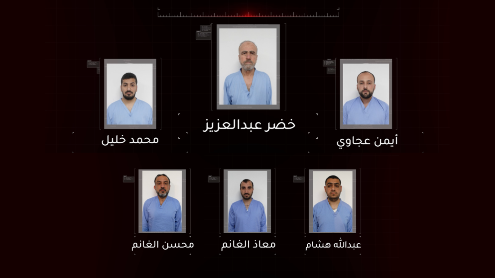 الضالعون بالمخطط الذي أحبطته دائرة المخابرات العامة