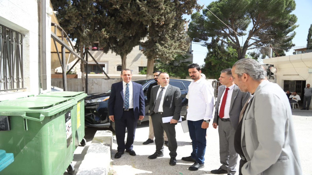 أمانة عمان تفتتح مشروع فرز النفايات في دائرة تنمية أموال الأوقاف.(وزارة الأوقاف)