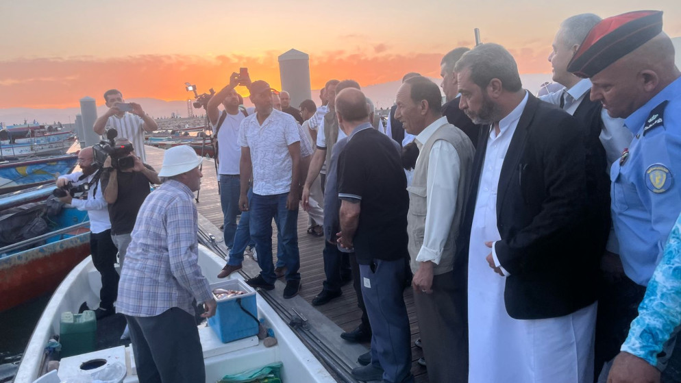 افتتاح مهرجان العودة إلى الصيد في العقبة. (بترا)