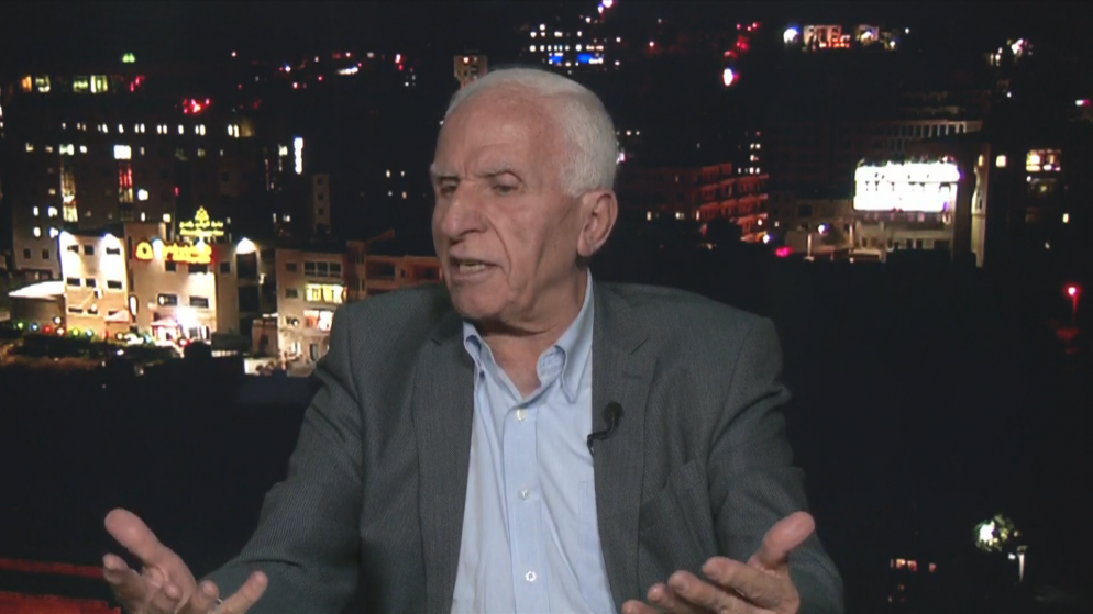 عضو اللجنة التنفيذية لمنظمة التحرير الفلسطينية عزام الأحمد. (المملكة)