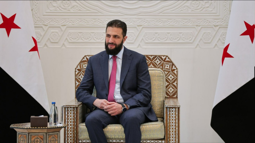 الرئيس السوري أحمد الشرع. (سانا)