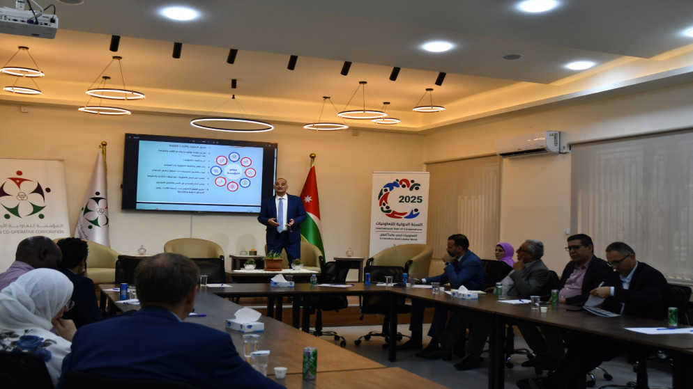 "التعاونية الأردنية" تبحث مع بعثة "ايفاد" سبل دعم التعاونيات .(التعاونية الأردنية)