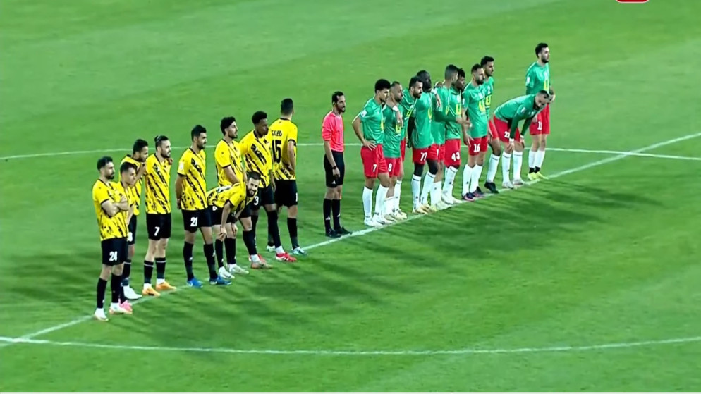 جانب من المباراة