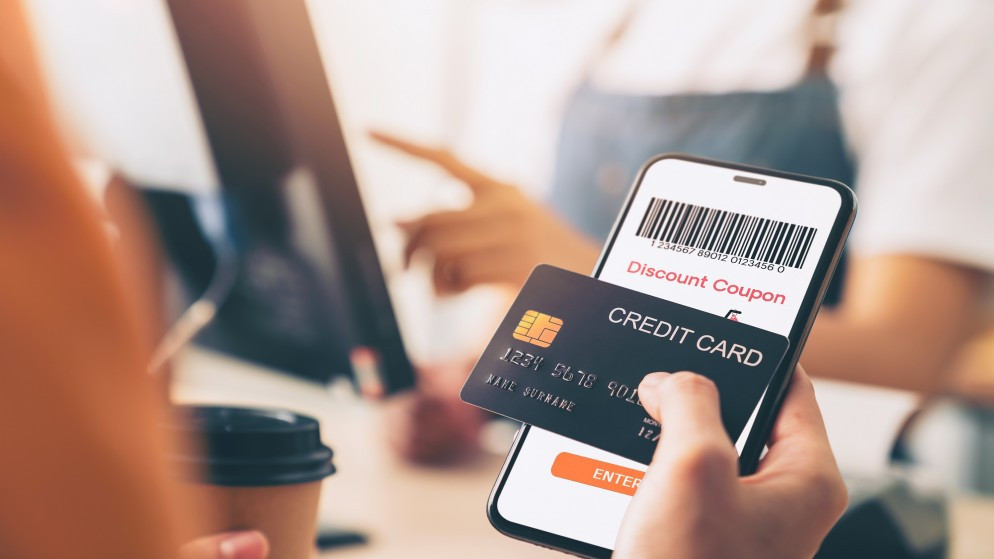 صورة توضيحية لعملية مدفوعات رقمية. (shutterstock)