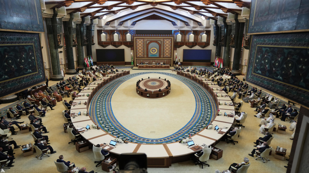 مقر انعقاد قمة بغداد. (واع)