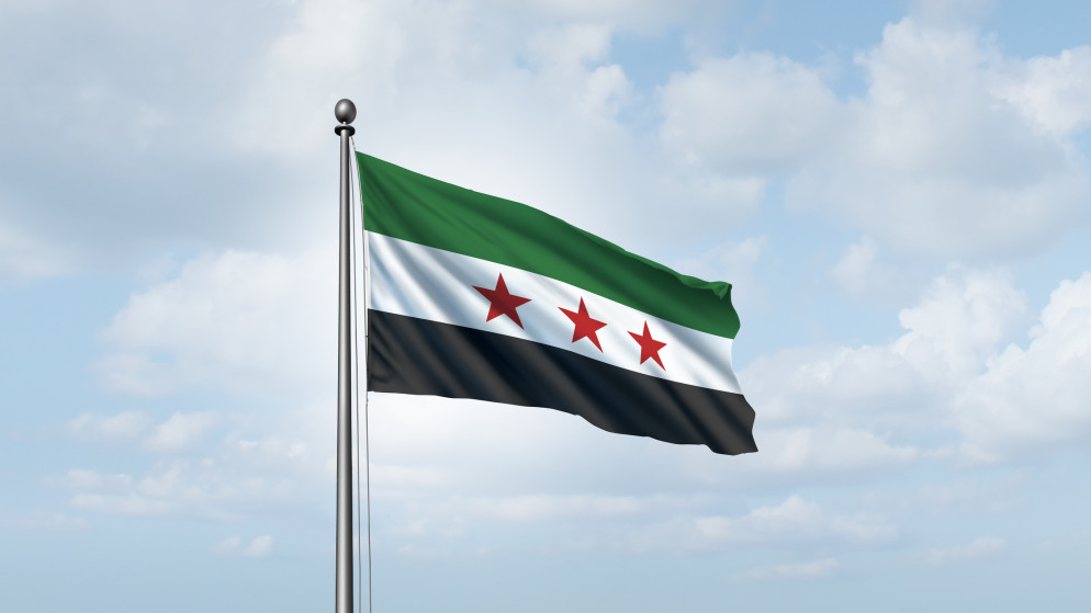 علم سوريا. (istockphoto)