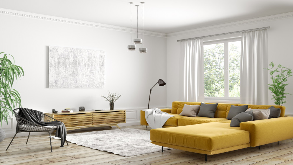 صورة توضيحية لغرفة في شقة سكنية. (istockphoto)